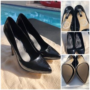 Jessica Simpson Black Patent Leather Pumps size 9